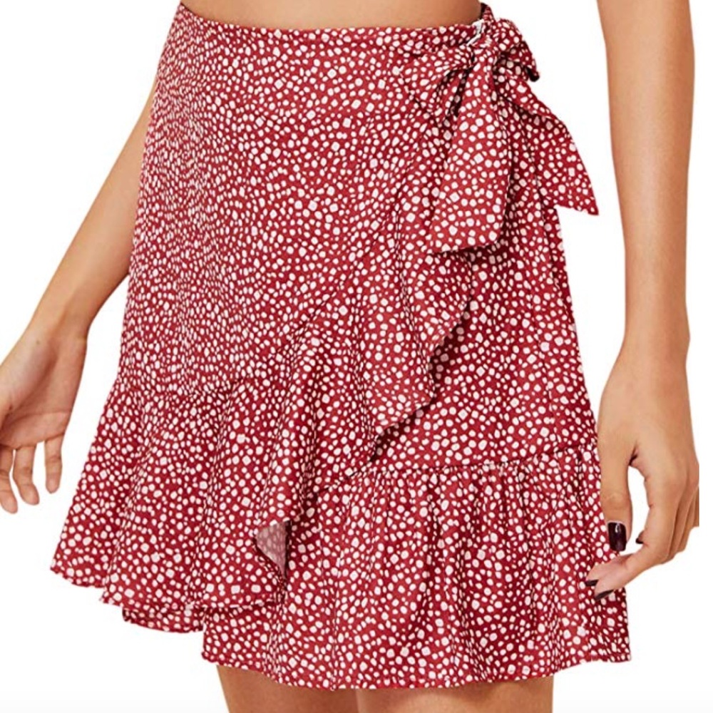 WORN ONCE Wrap Skirt
